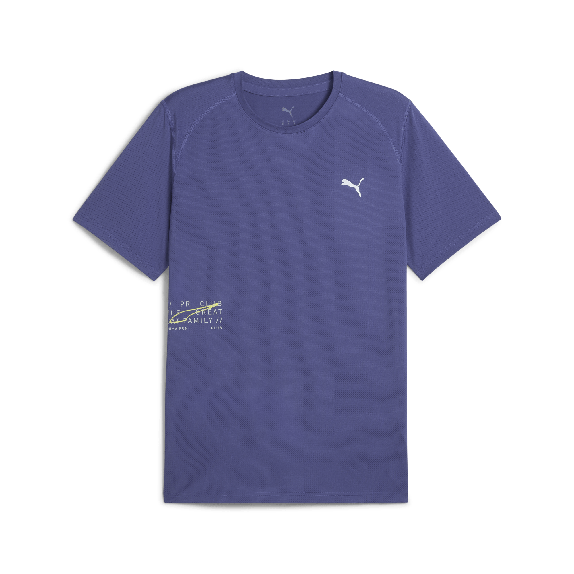 M Run Graphic Mesh Tee