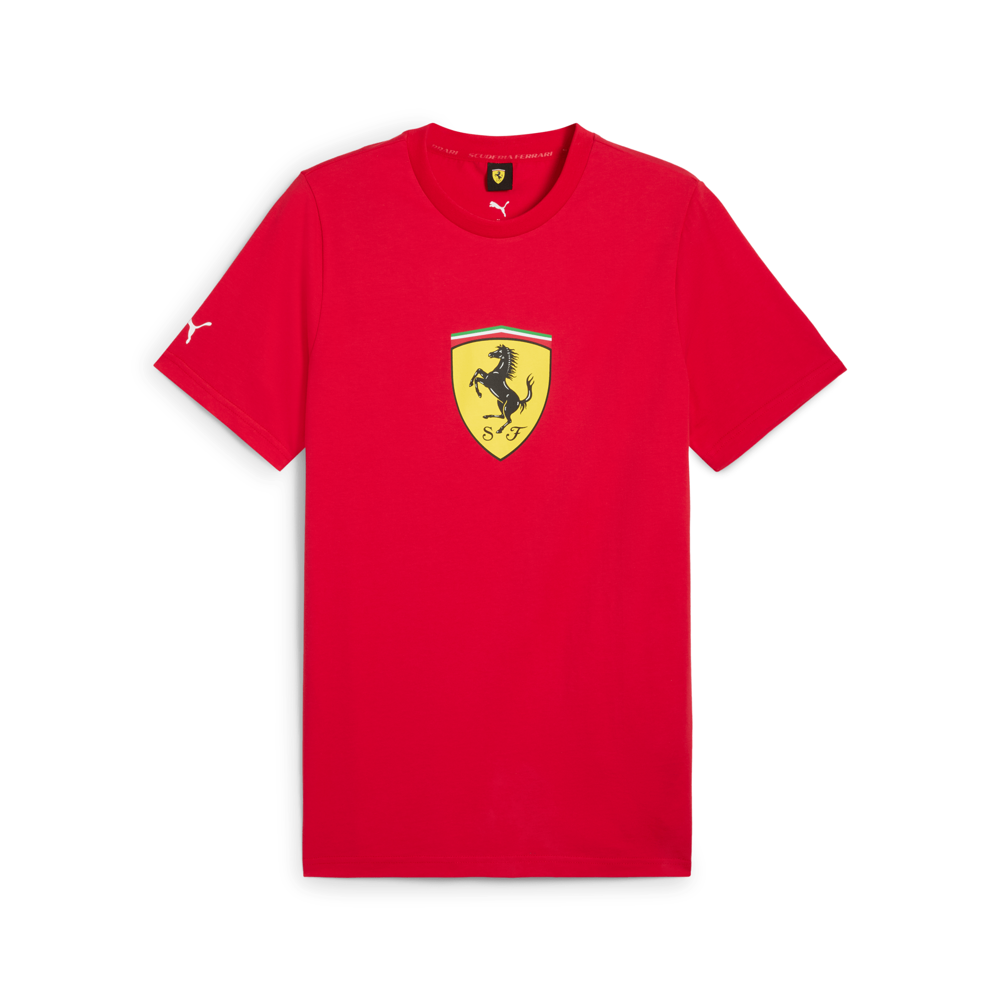 Ferrari Race Colored Big Shield Tee