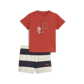 Minicats Super Puma Tee And Shorts Set Inf