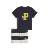 Minicats Super Puma Tee And Shorts Set Inf