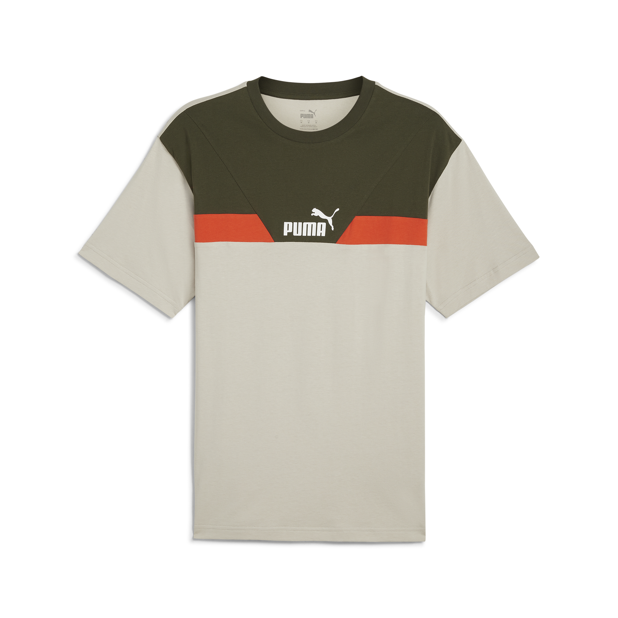 PUMA POWER Colorblock Tee