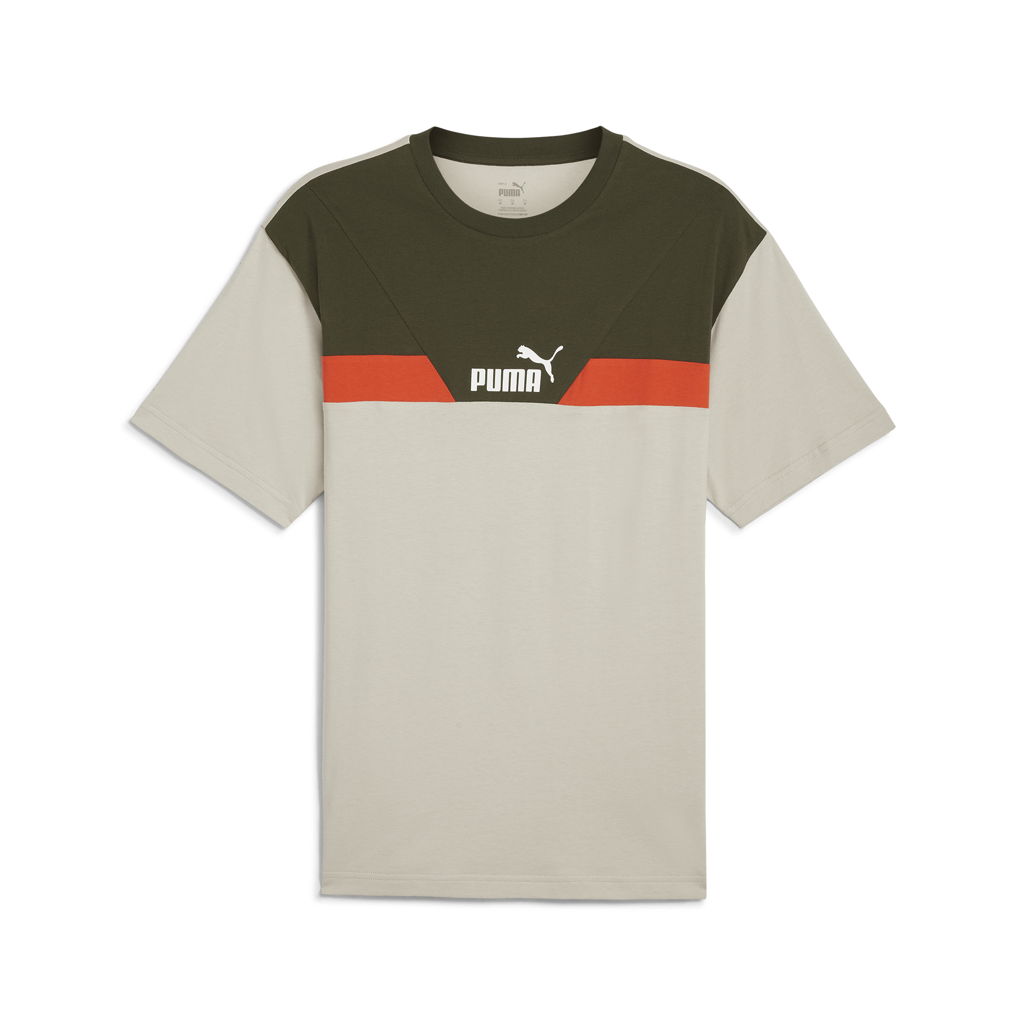 PUMA POWER Colorblock Tee
