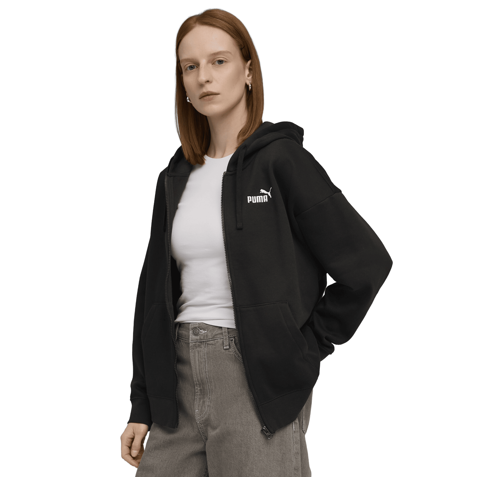 ESS Small No. 1 Logo Comfort Full-Zip Hoodie