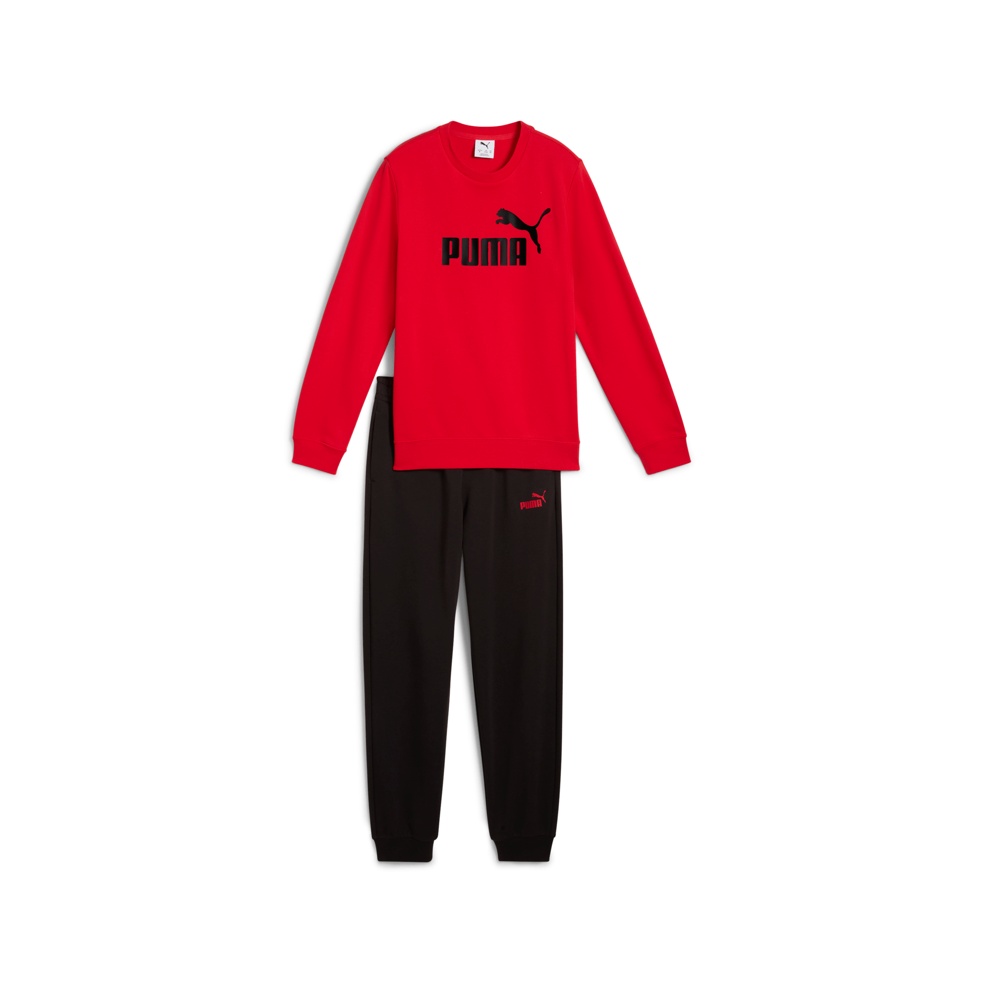 Ess No.1 Logo Crew Sweat Suit Tr B