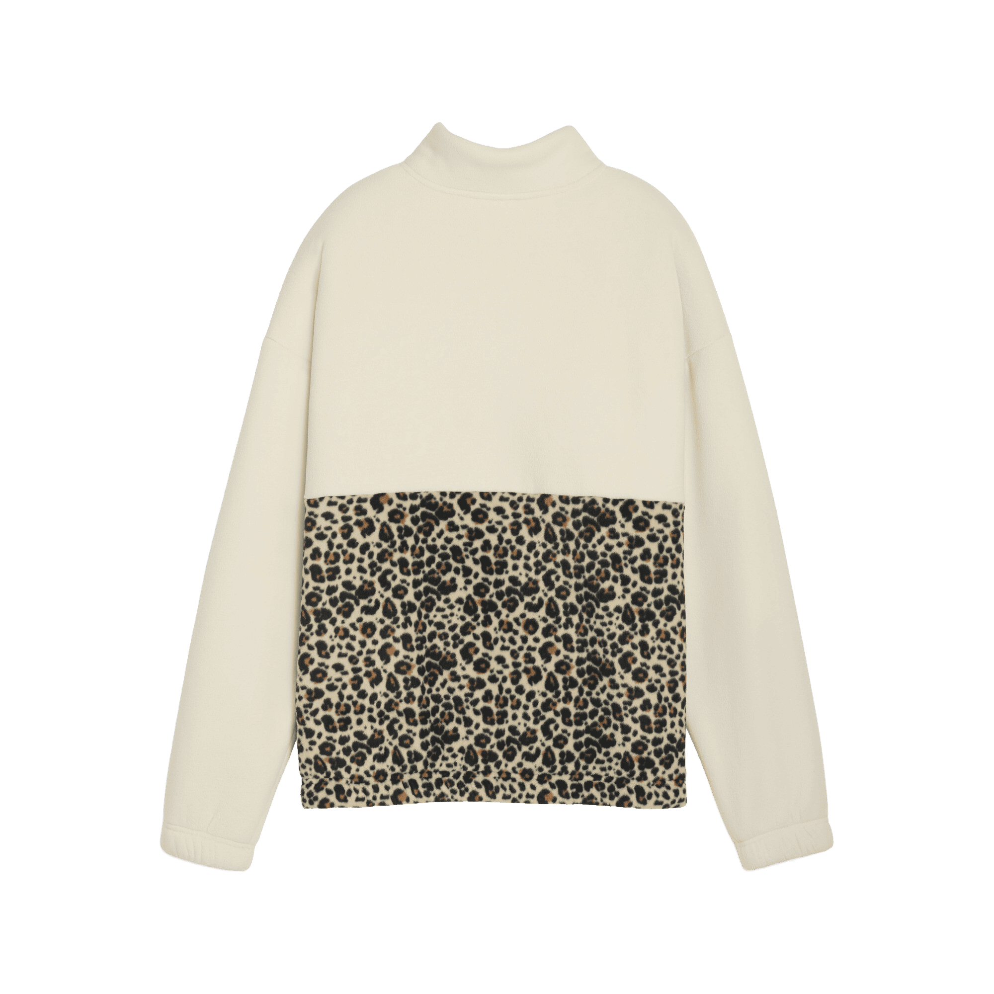 Essentials Animal Print Relaxed Crew