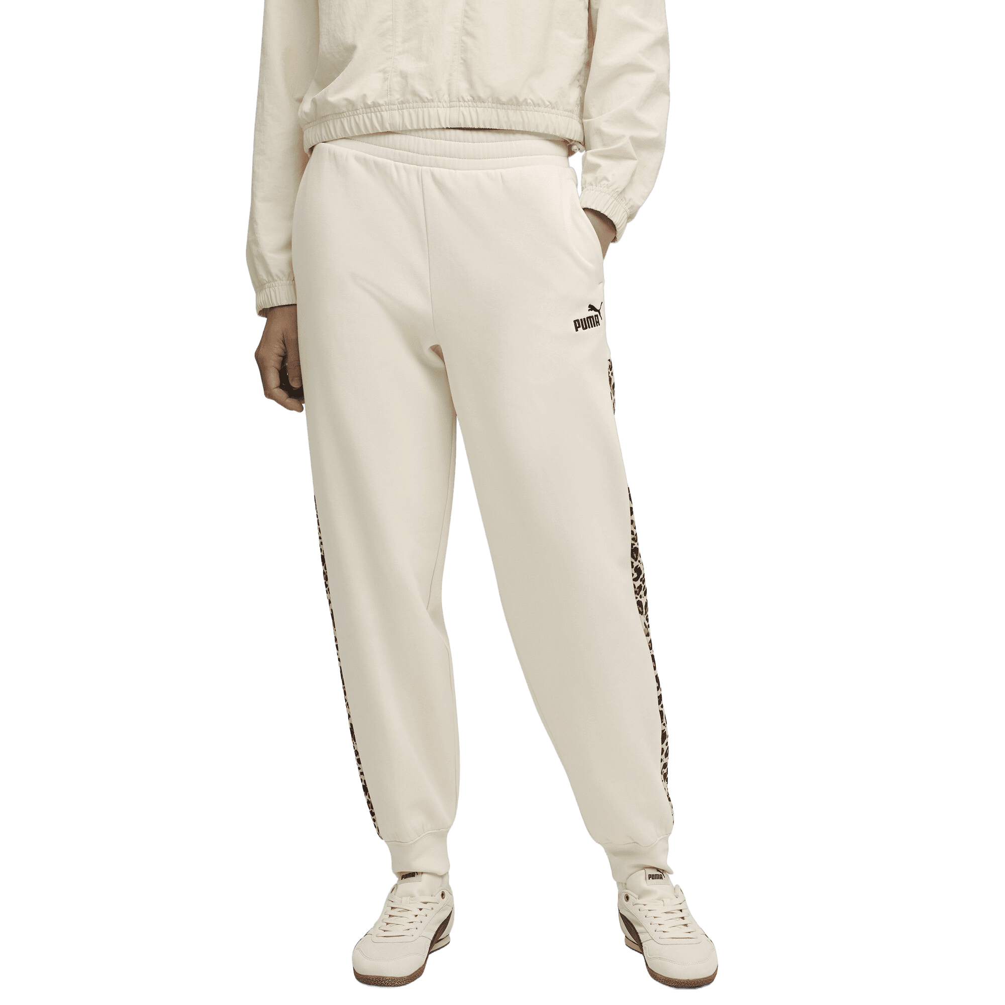 Essentials Animal Print Comfort High-Waist Sweatpants