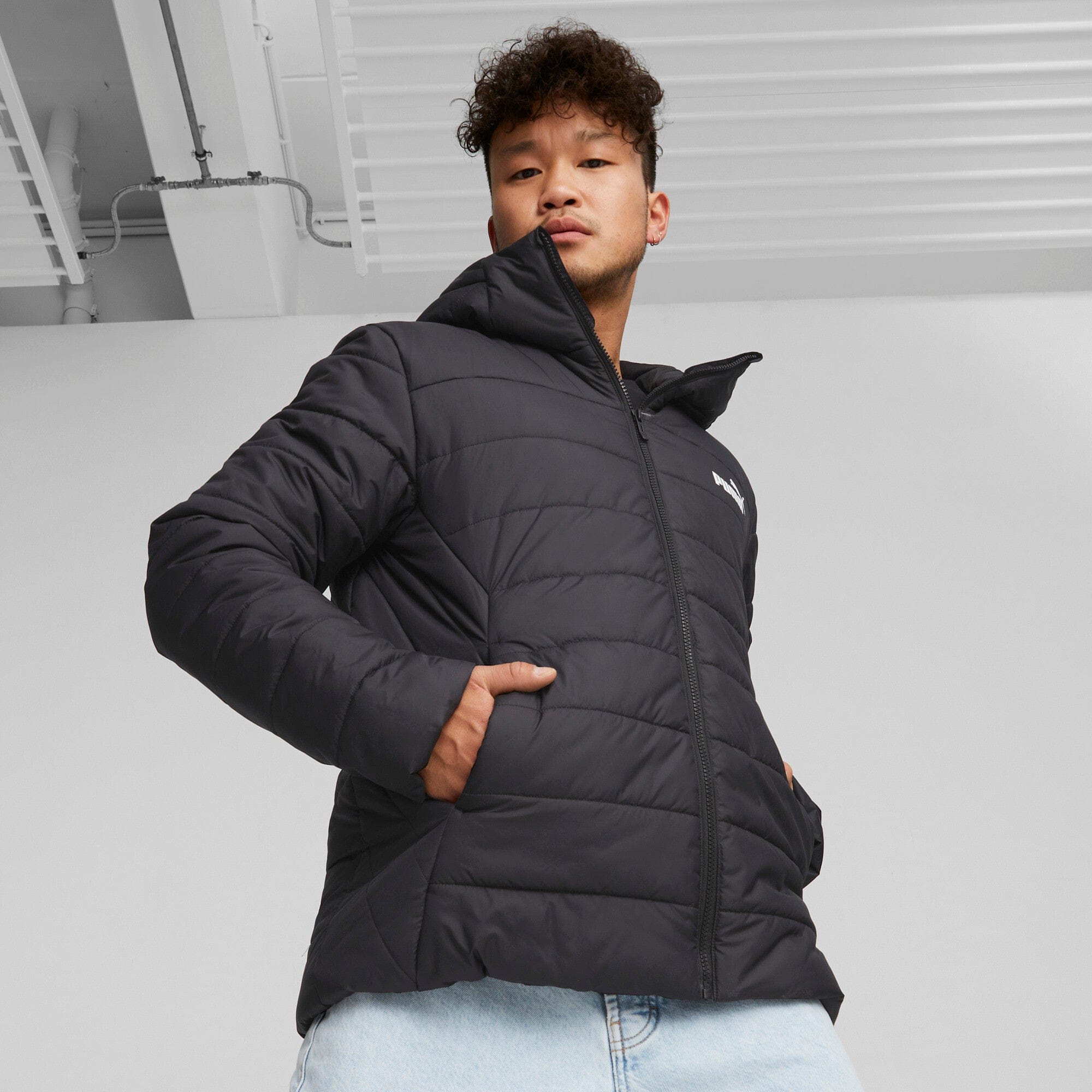 ESS Hooded Padded Jacket
