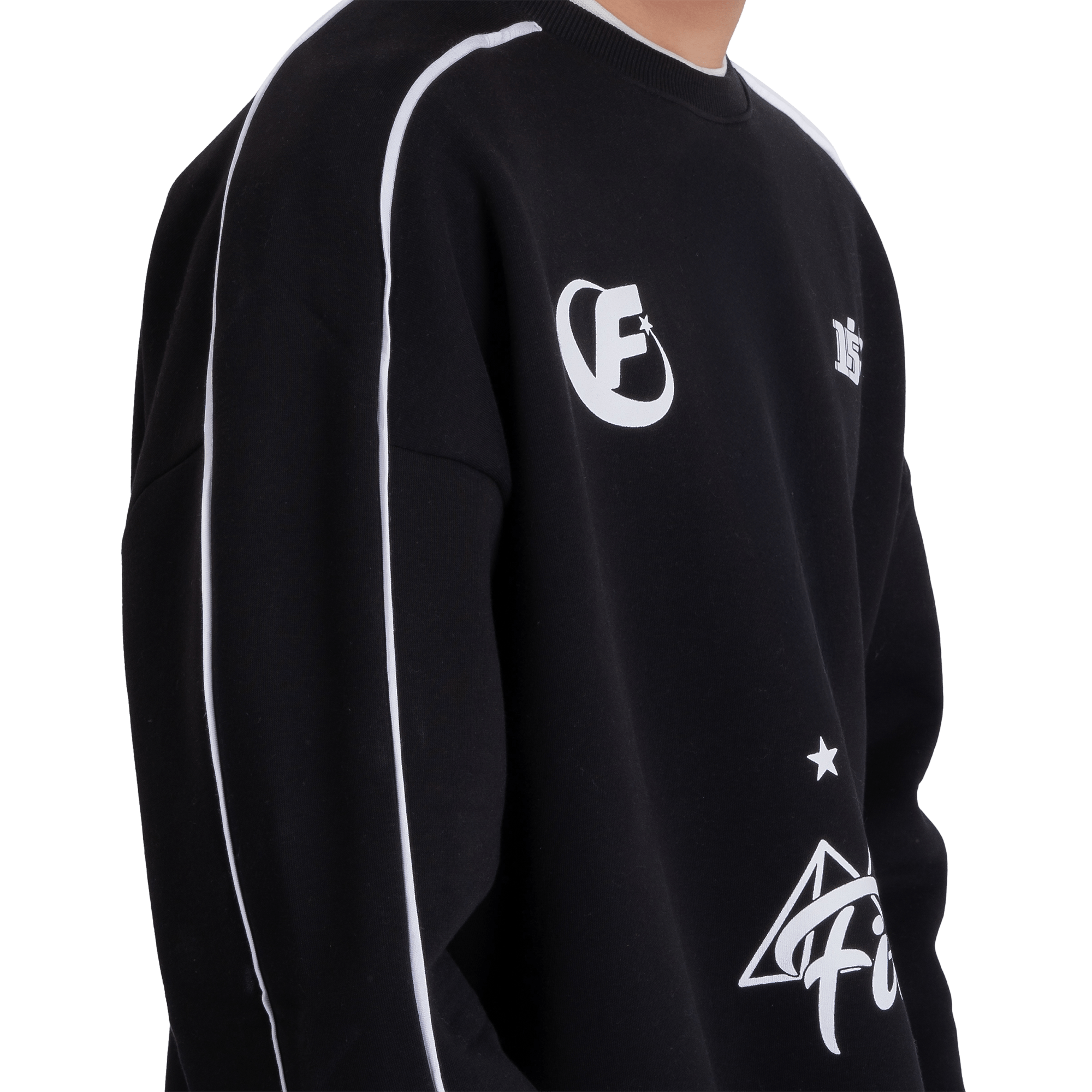 Jersey Like Sweatshirt