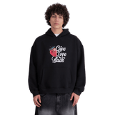 Give Love Back Black Hoodie