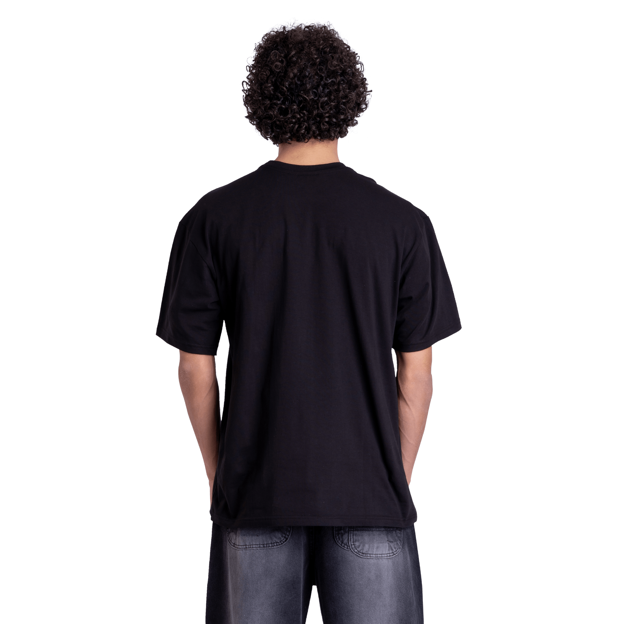 Clippers Front Printed Black Tee