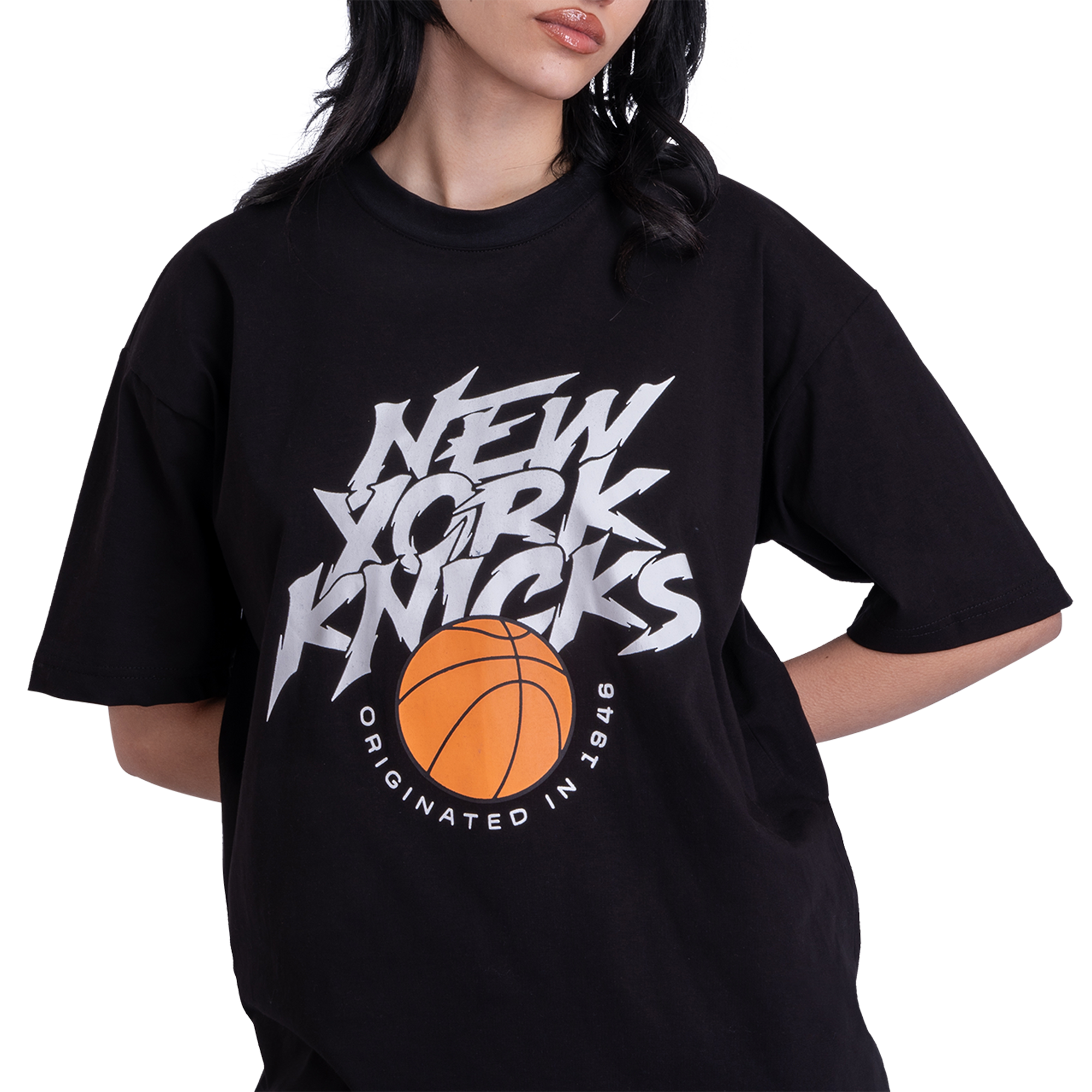 KNICKS Front Print Tee