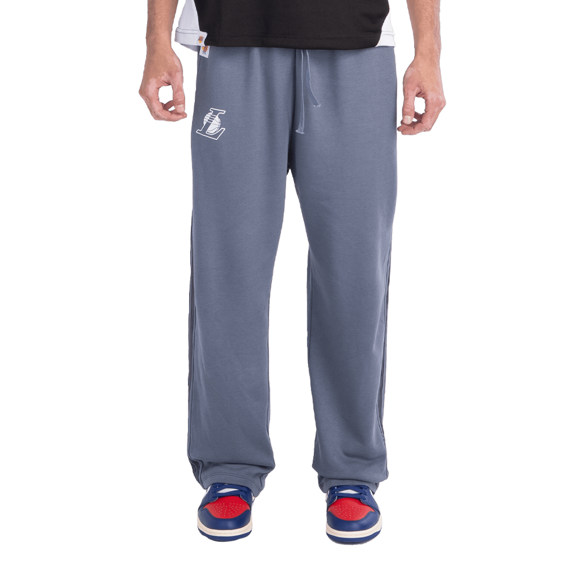 Lakers wide leg pants