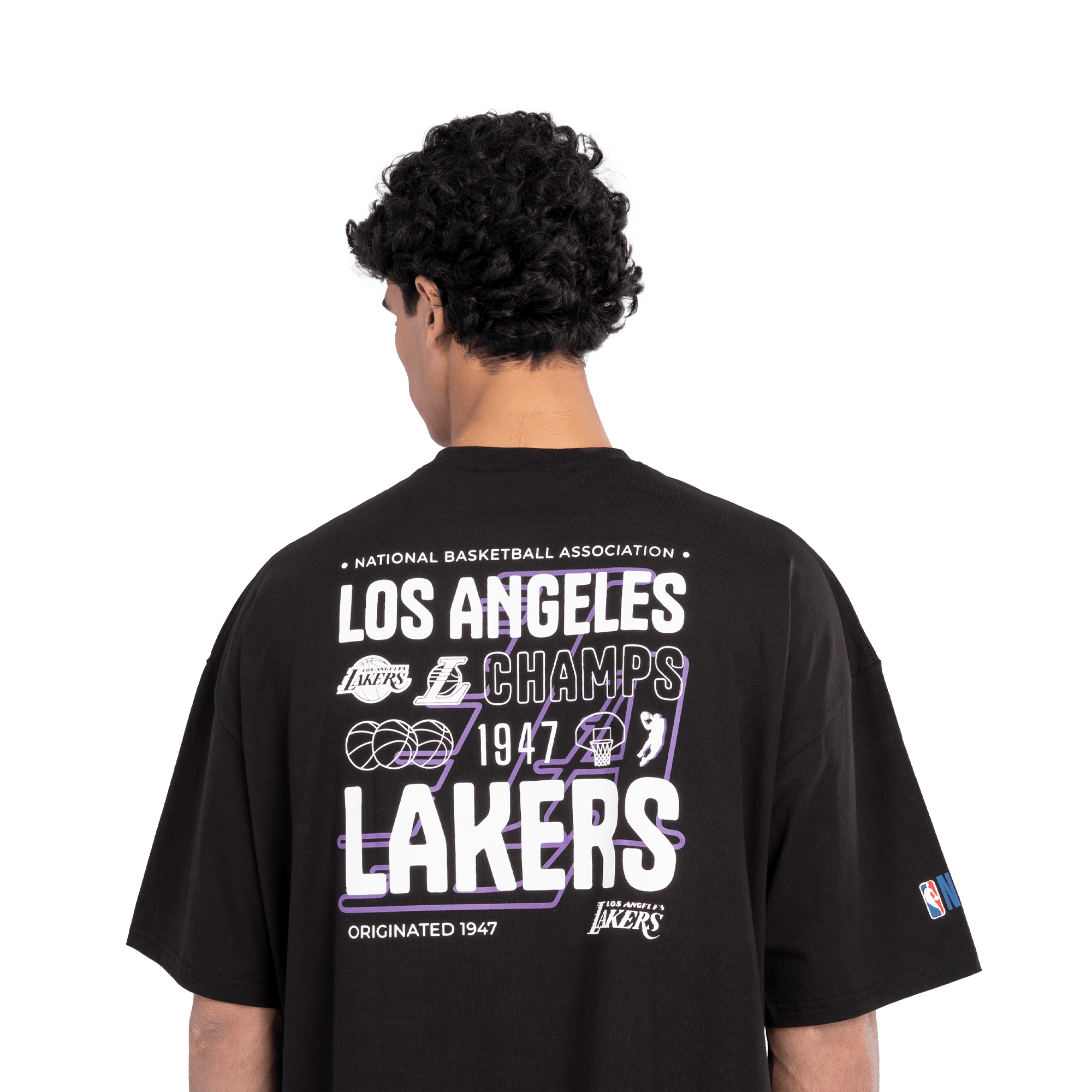 Lakers fast break icons t-shirt
