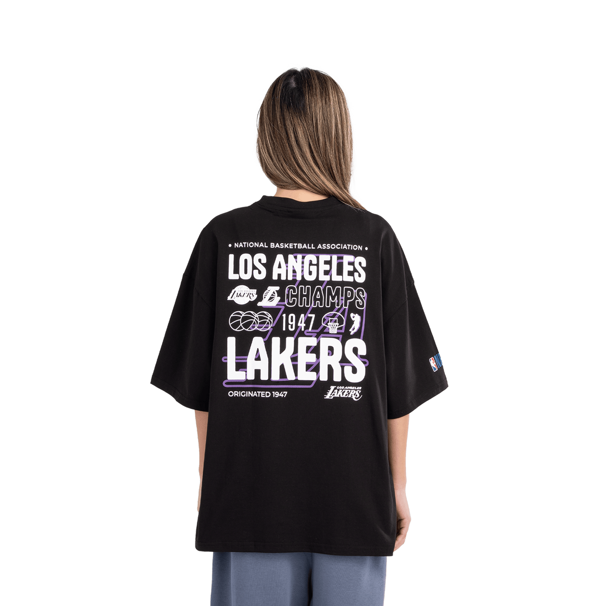 Lakers fast break icons t-shirt