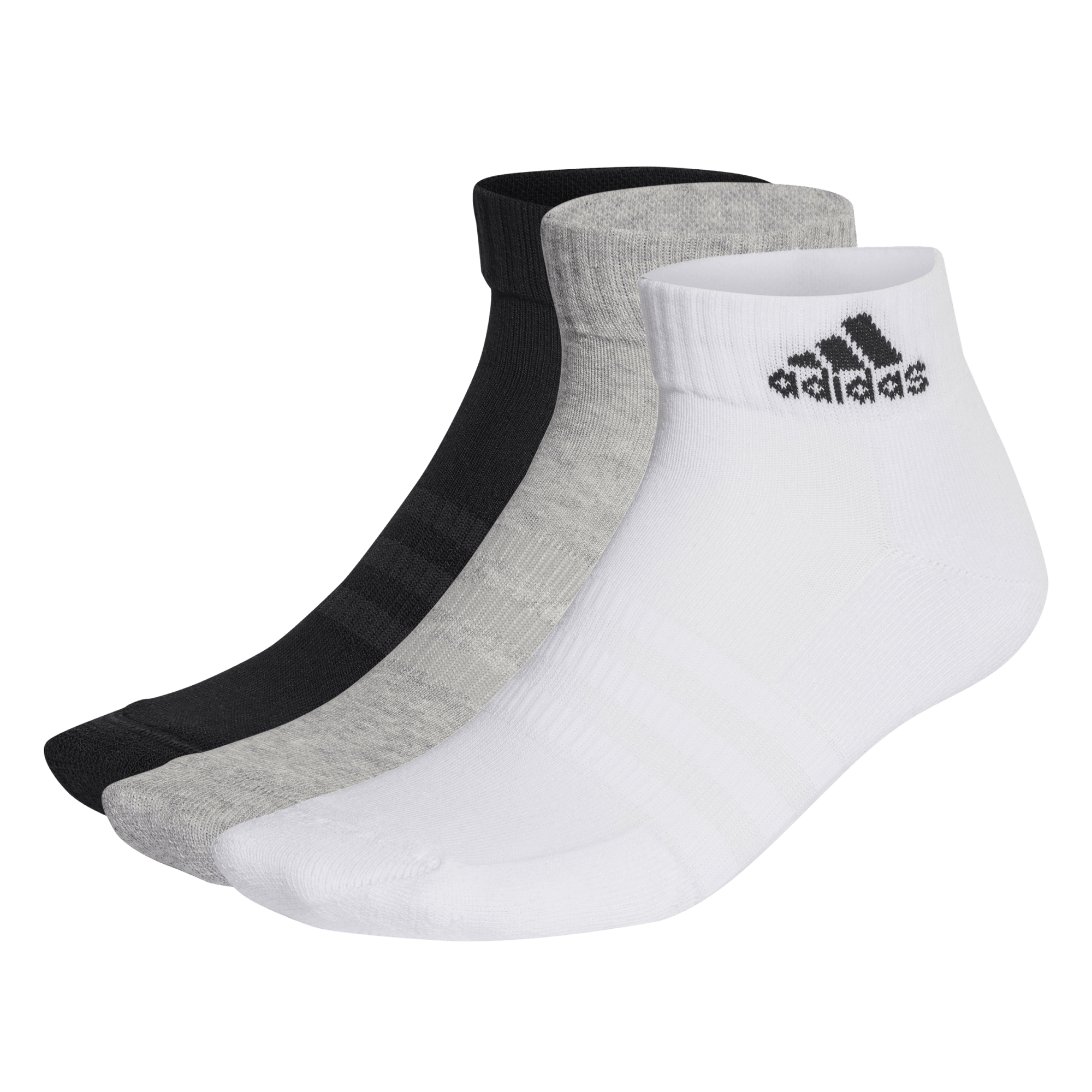Cushioned Sportswear Ankle Socks 3 Pairs