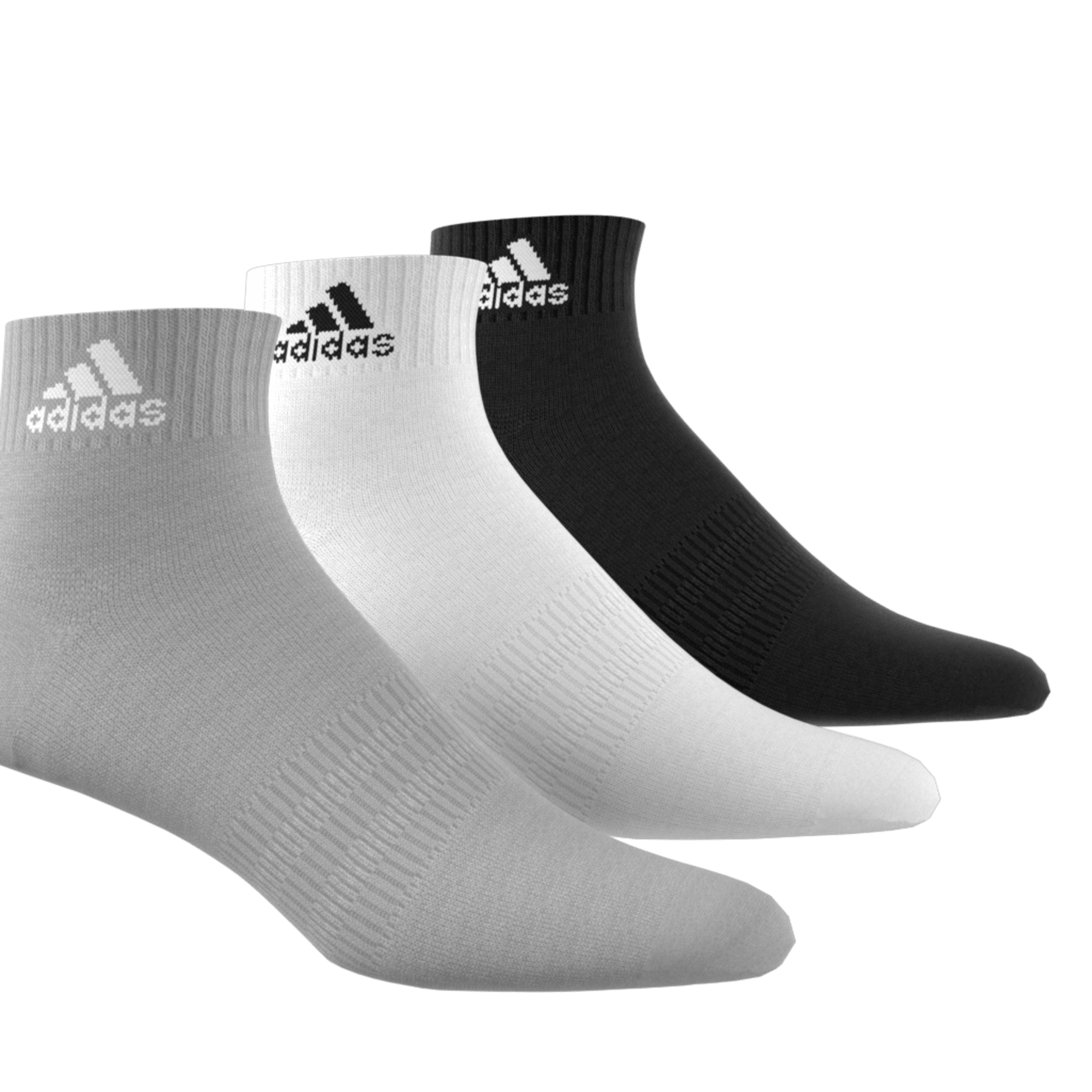 Cushioned Sportswear Ankle Socks 3 Pairs
