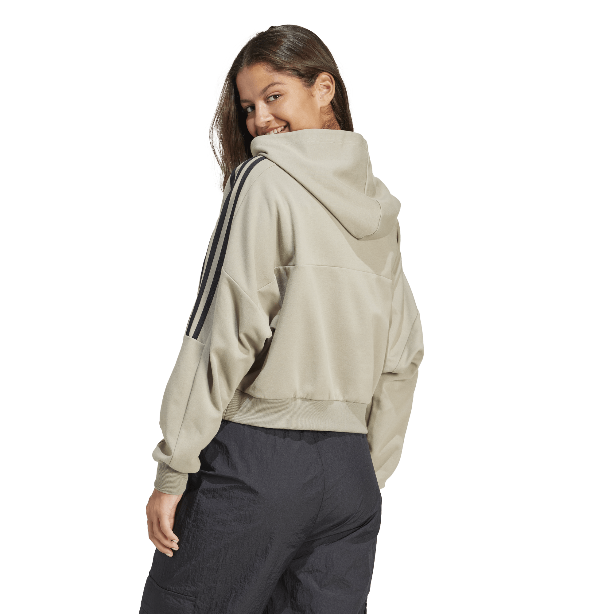 Tiro 3-Stripes Loose Hoodie