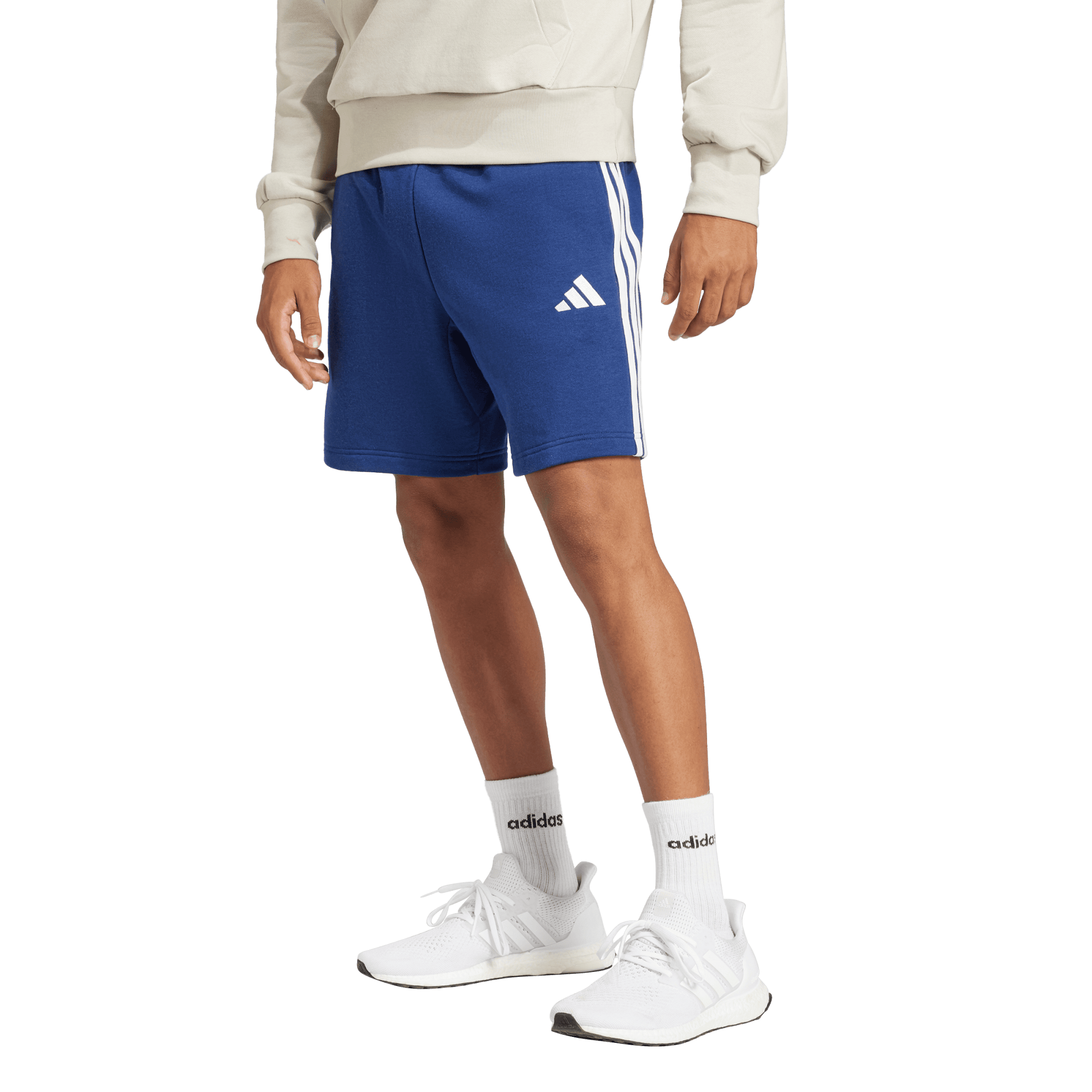 ESSENTIALS THREE STRIPES FRENCH TERRY SHORTS
