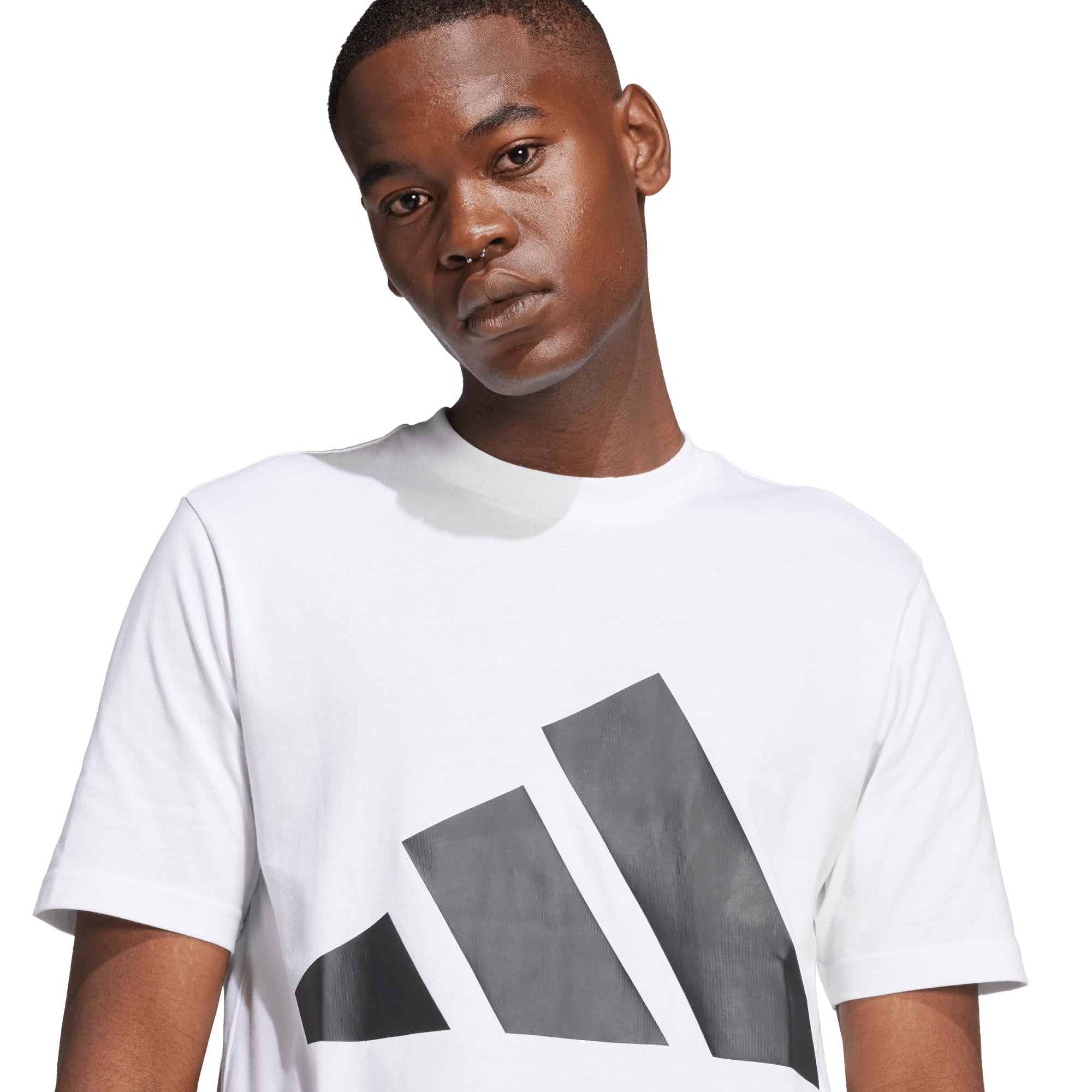ESSENTIALS BIG LOGO SINGLE JERSEY TEE