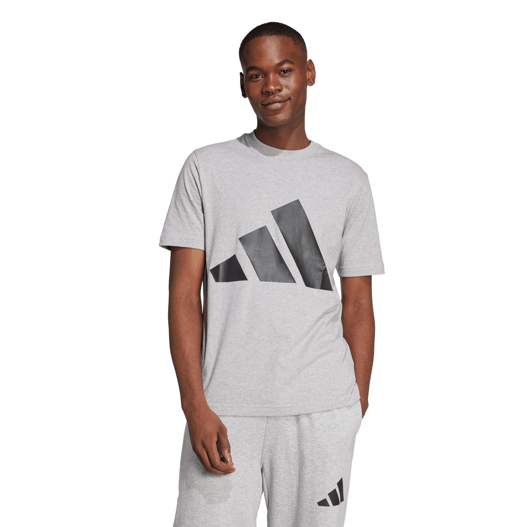 ESSENTIALS BIG LOGO SINGLE JERSEY TEE