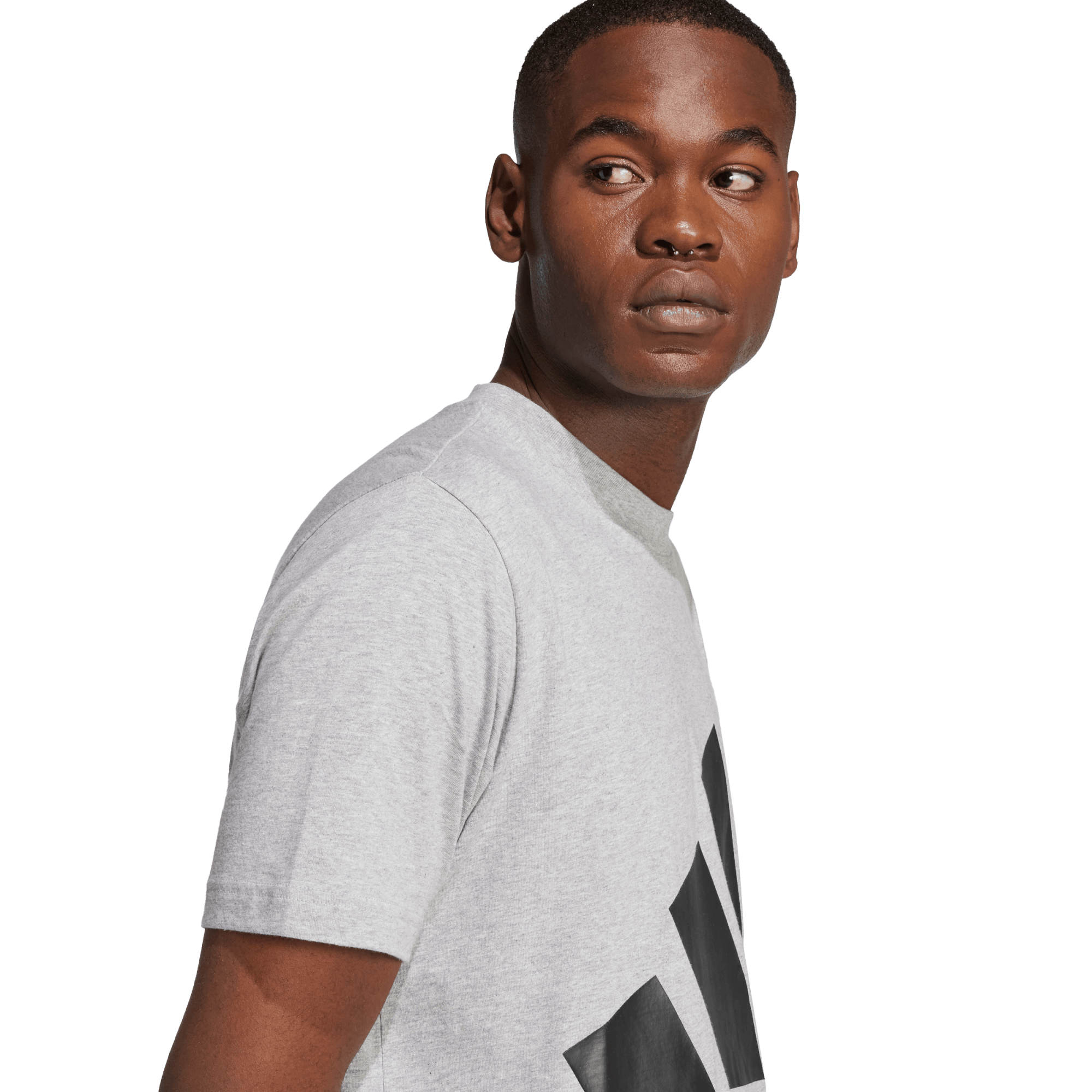 ESSENTIALS BIG LOGO SINGLE JERSEY TEE