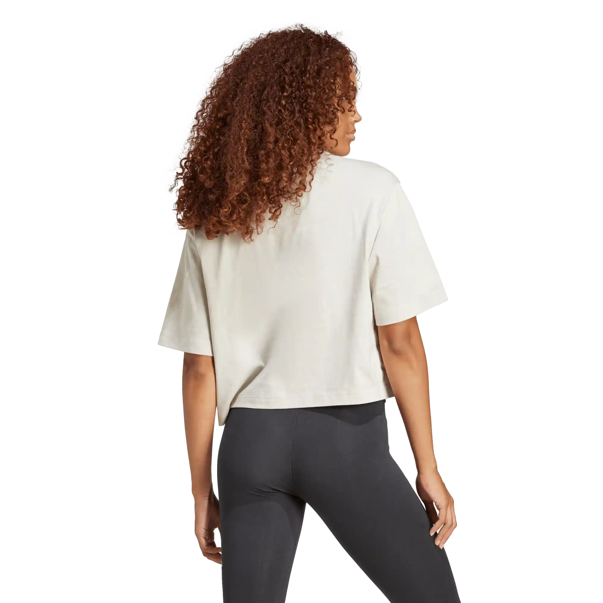 ESSENTIALS BIG LOGO BOYFRIEND T-SHIRT