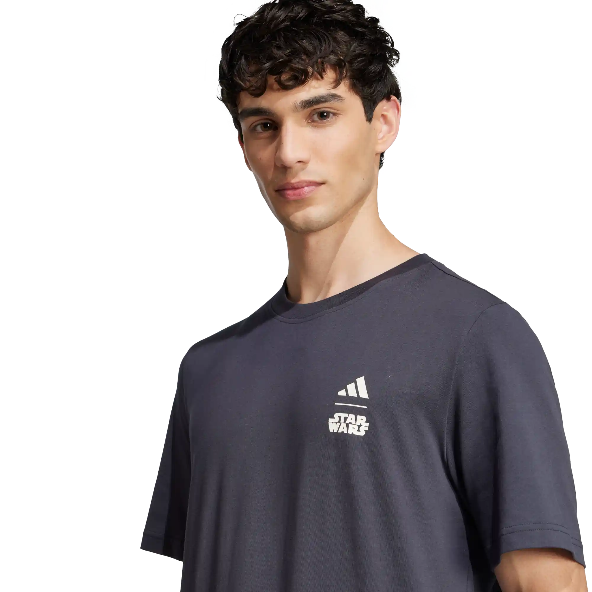ADIDAS STAR WARS THE MANDALORIAN T-SHIRT REGULAR FIT BACK GRAPHIC