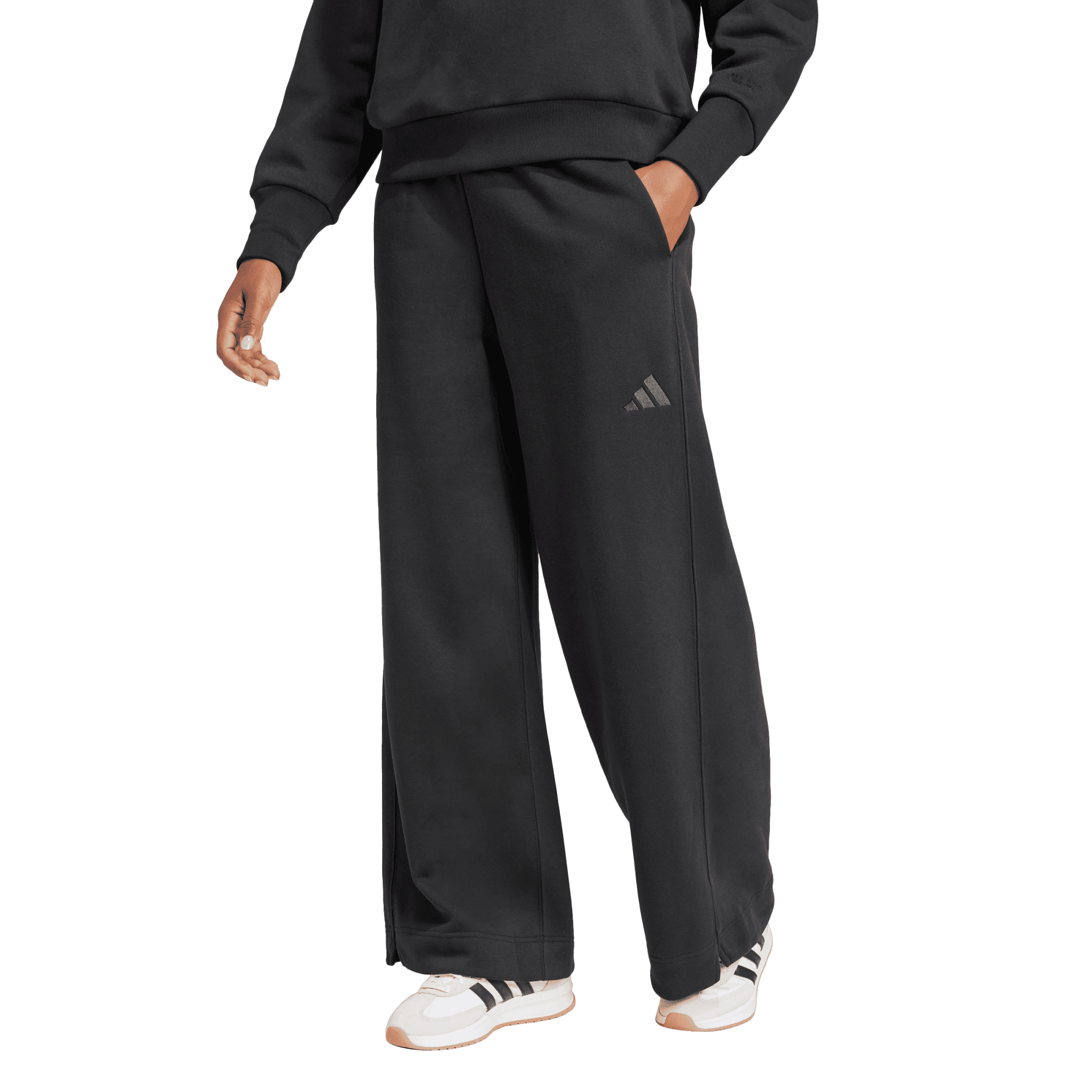 ALL SZN Fleece Loose Wide-Leg Pants
