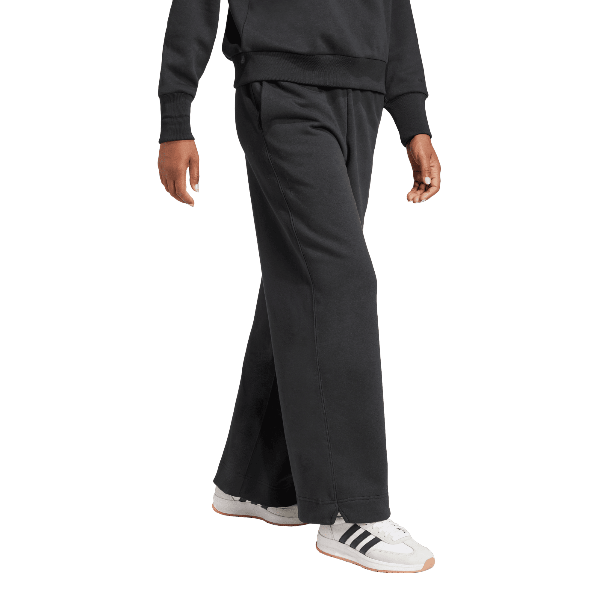ALL SZN Fleece Loose Wide-Leg Pants
