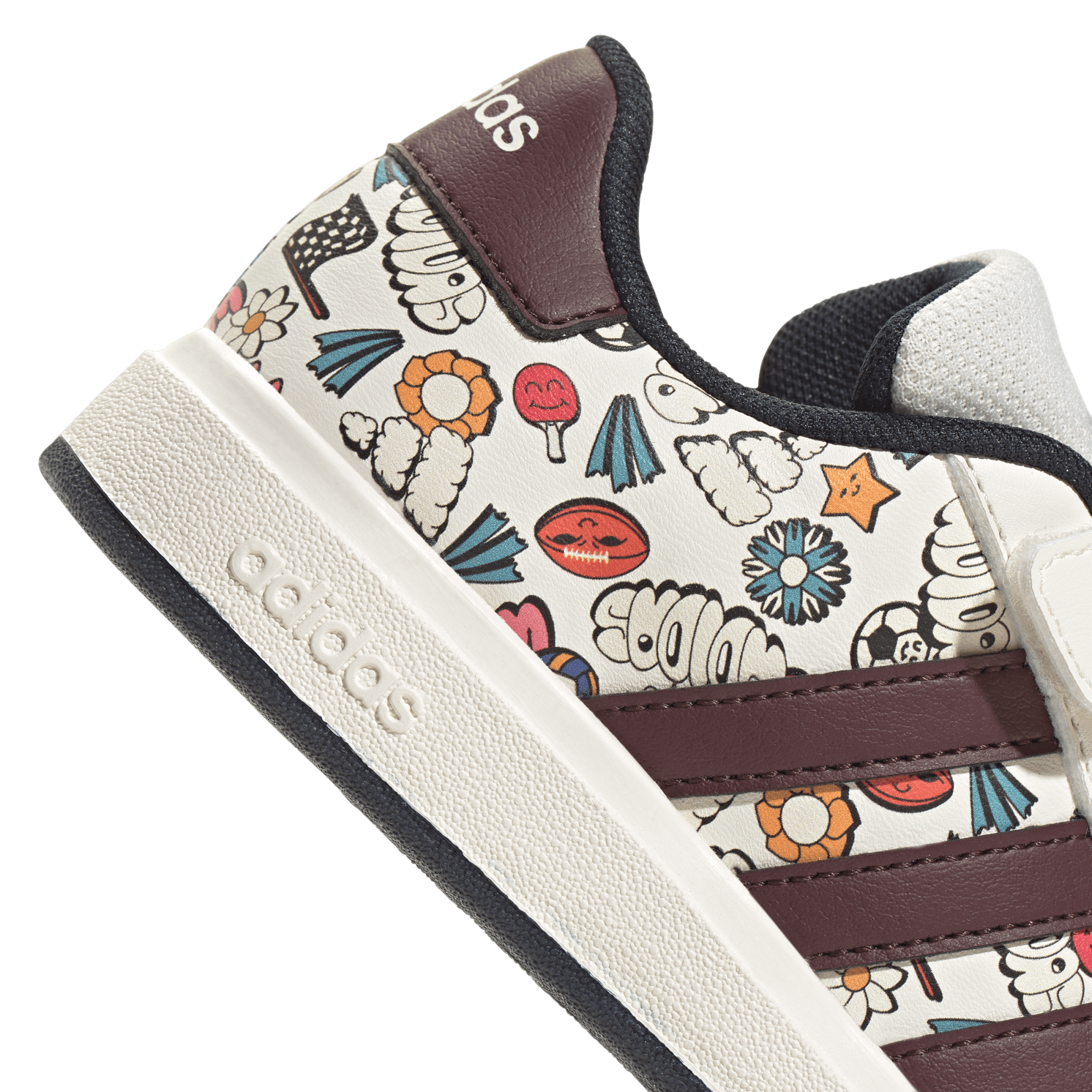 Adidas Grand Court 2.0 EL Shoes – Kids