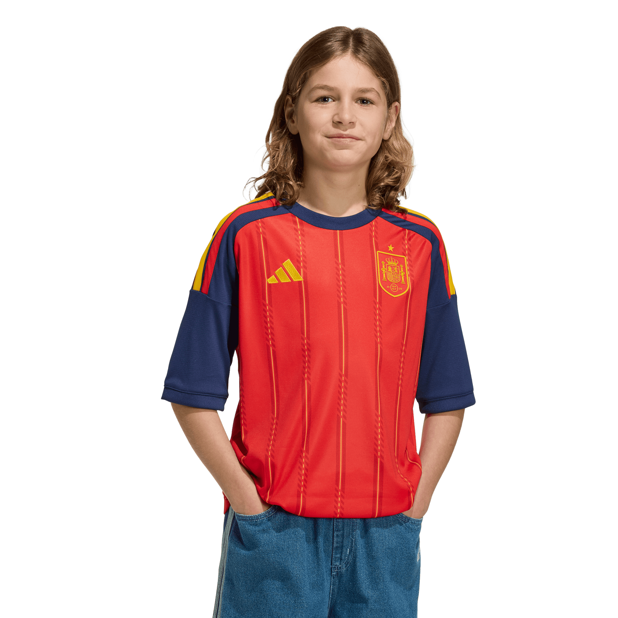 Football Spain 26 Home Kids Jersey