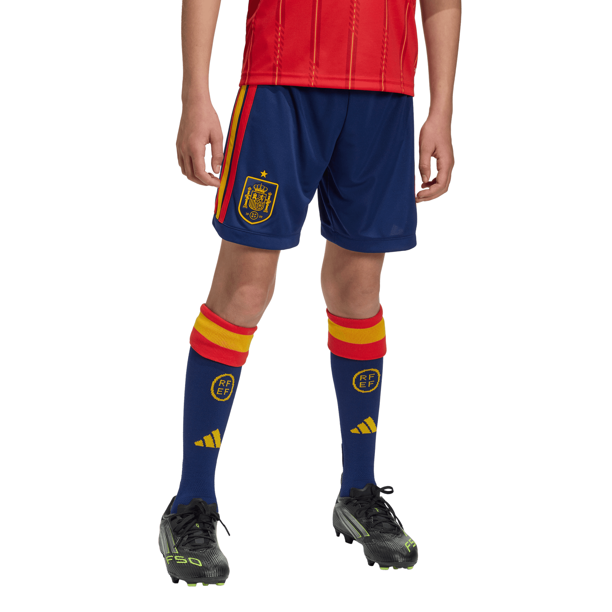 Football Spain 26 Home Kids Shorts