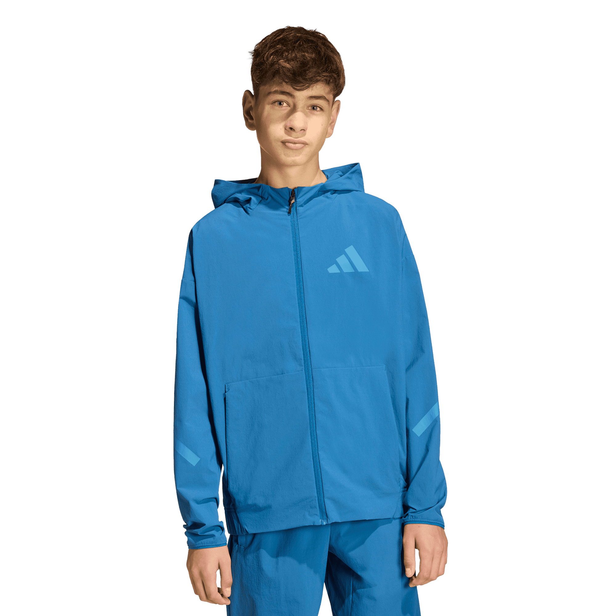 Z.N.E. Woven Travel Cover Up Track Top
