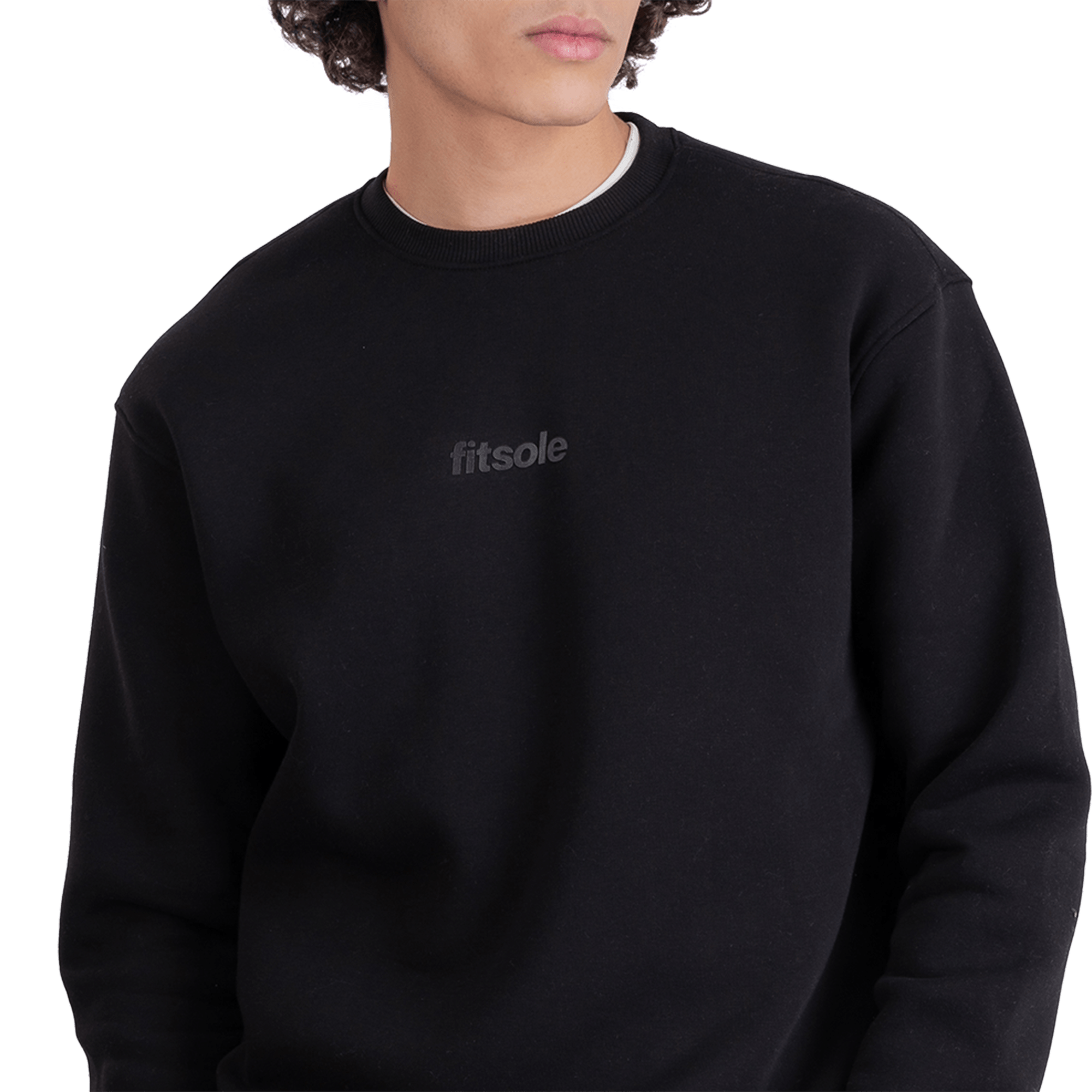 Fitsole Black Sweatshirt