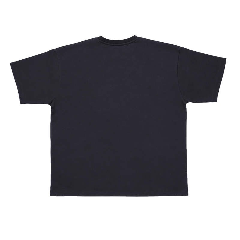 Fitsole Dark Grey Script Tee