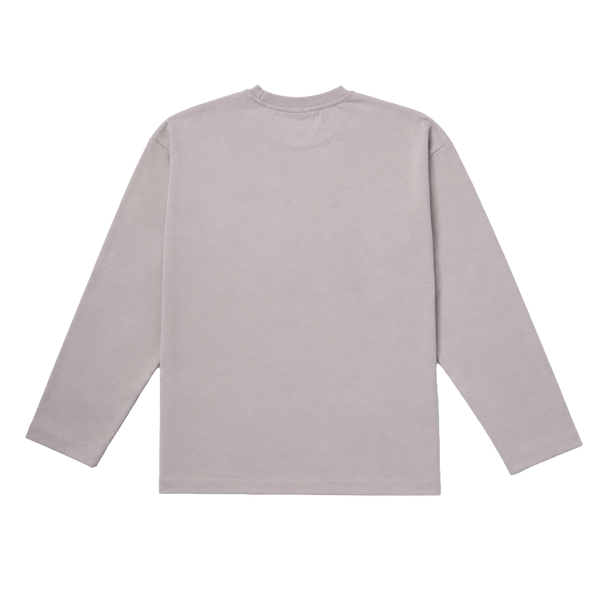 Fitsole Light Grey Long Sleeve Tee