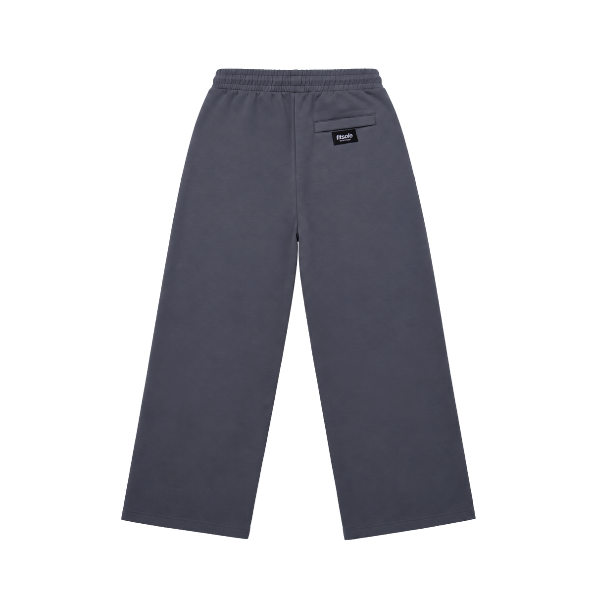 Fitsole Pleated Dark Grey Pants