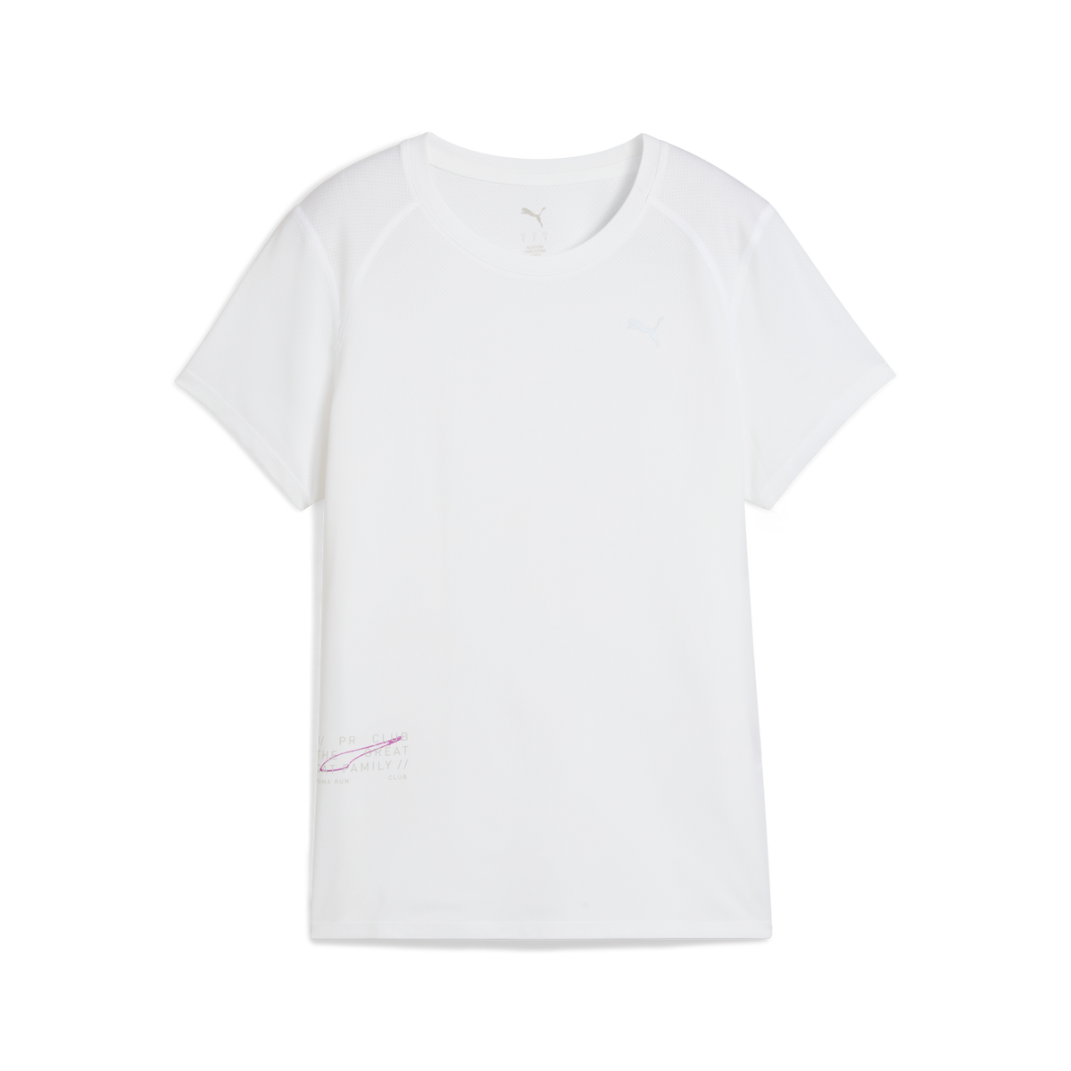 W Run Graphic Mesh Tee