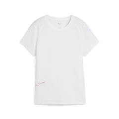 W Run Graphic Mesh Tee