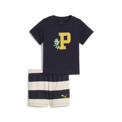 Minicats Super Puma Tee And Shorts Set Inf