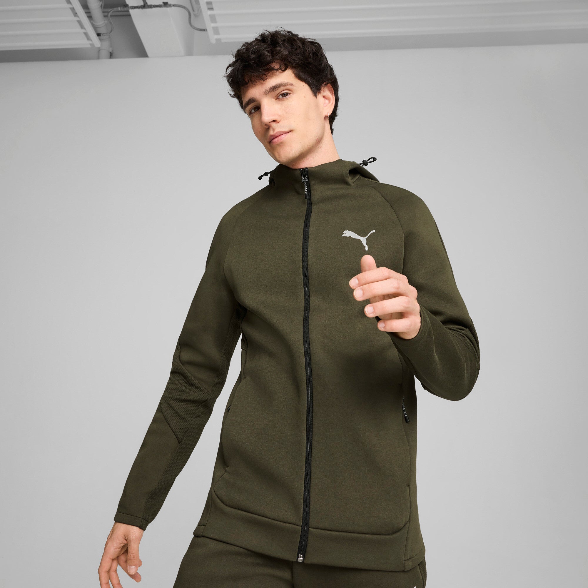 EVOSTRIPE Full-Zip Hoodie DK