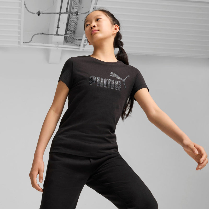 Puma Essentials+ Animal Graphic T-Shirt – Kids