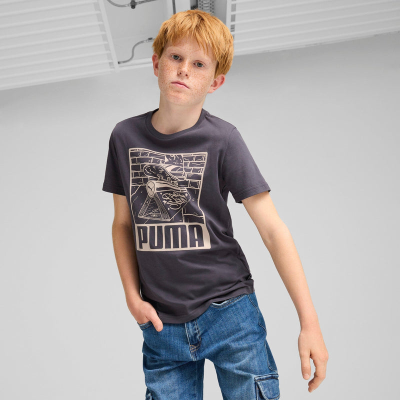 Puma Essentials+ Mid 90s Graphic T-Shirt – Kids