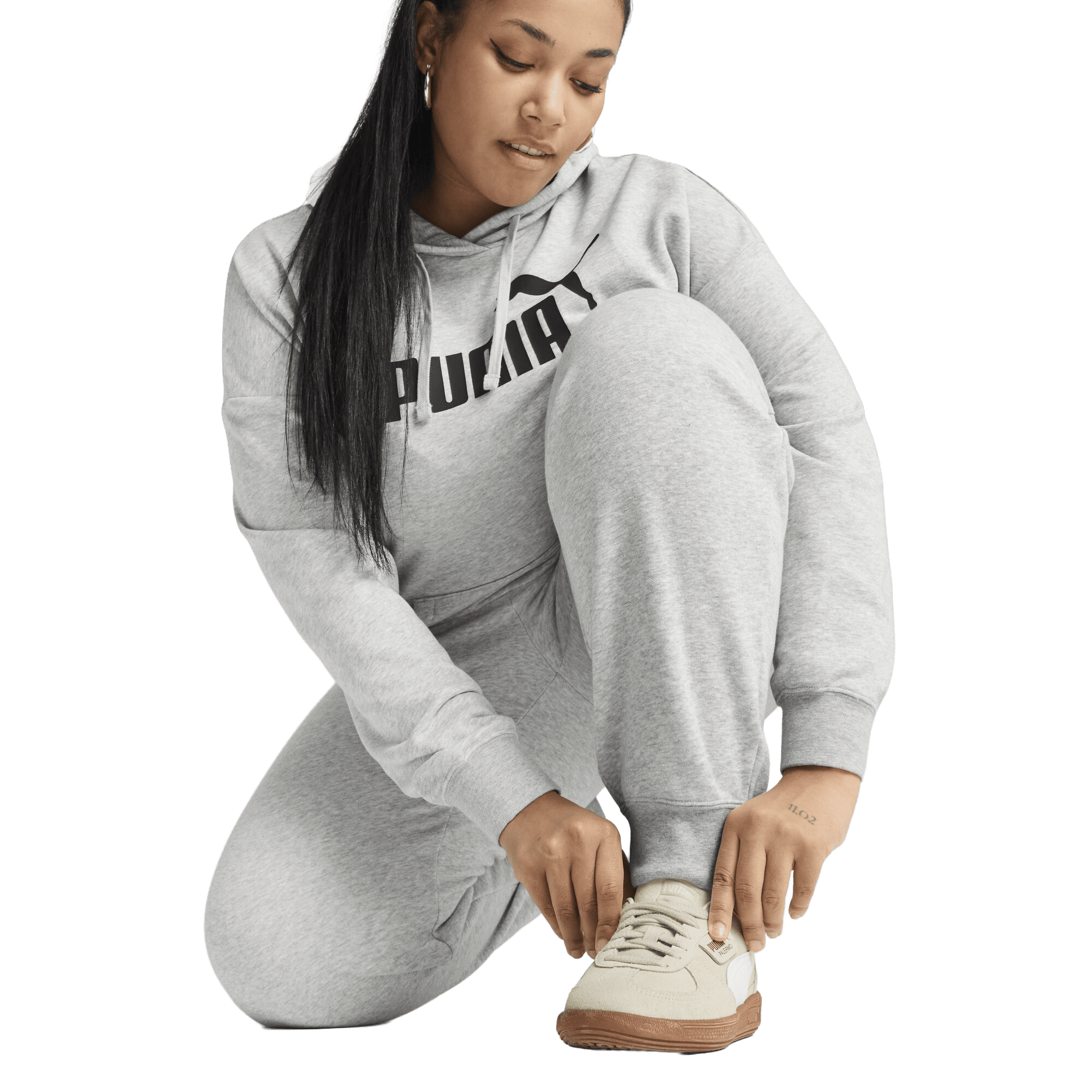 Puma Essentials Small No. 1 Logo Comfort High-Waist Sweatpants
