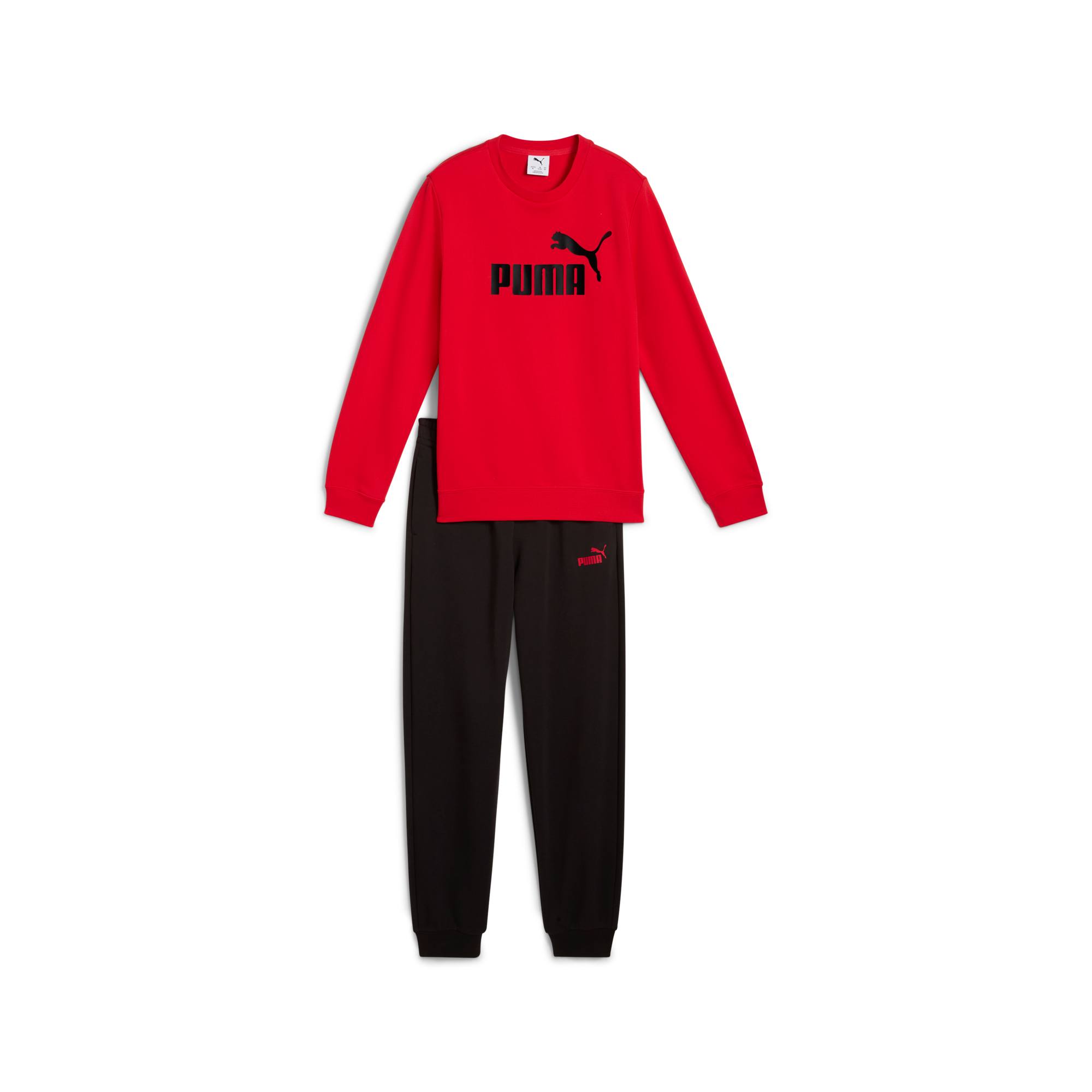 Ess No.1 Logo Crew Sweat Suit Tr B