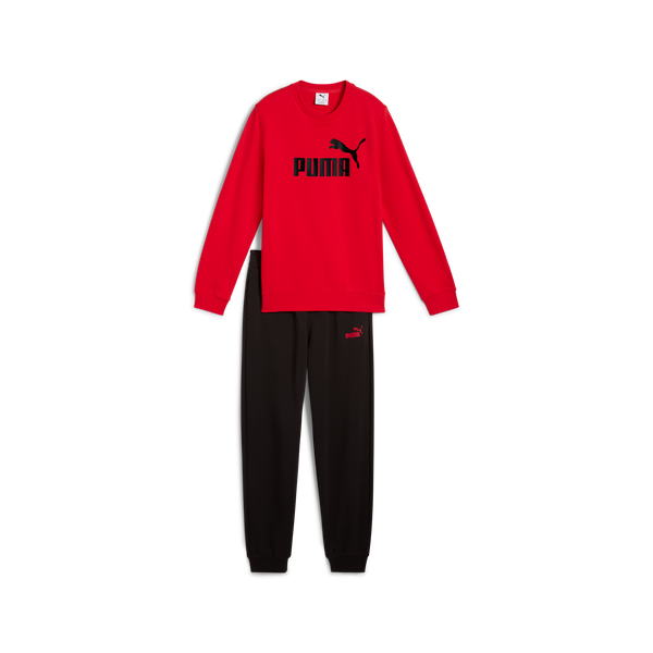 Ess No.1 Logo Crew Sweat Suit Tr B