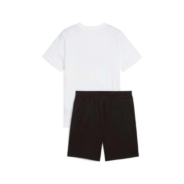 Ess 2 Color No. 1 Logo Tee And Shorts Set B