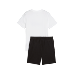Ess 2 Color No. 1 Logo Tee And Shorts Set B