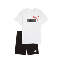 Ess 2 Color No. 1 Logo Tee And Shorts Set B
