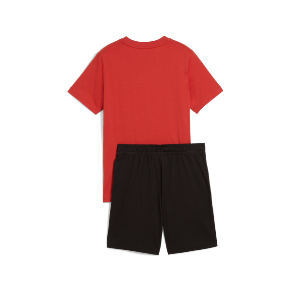 Ess 2 Color No. 1 Logo Tee And Shorts Set B